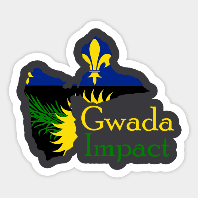 GWADA IMPACT Sticker by Tropik'style